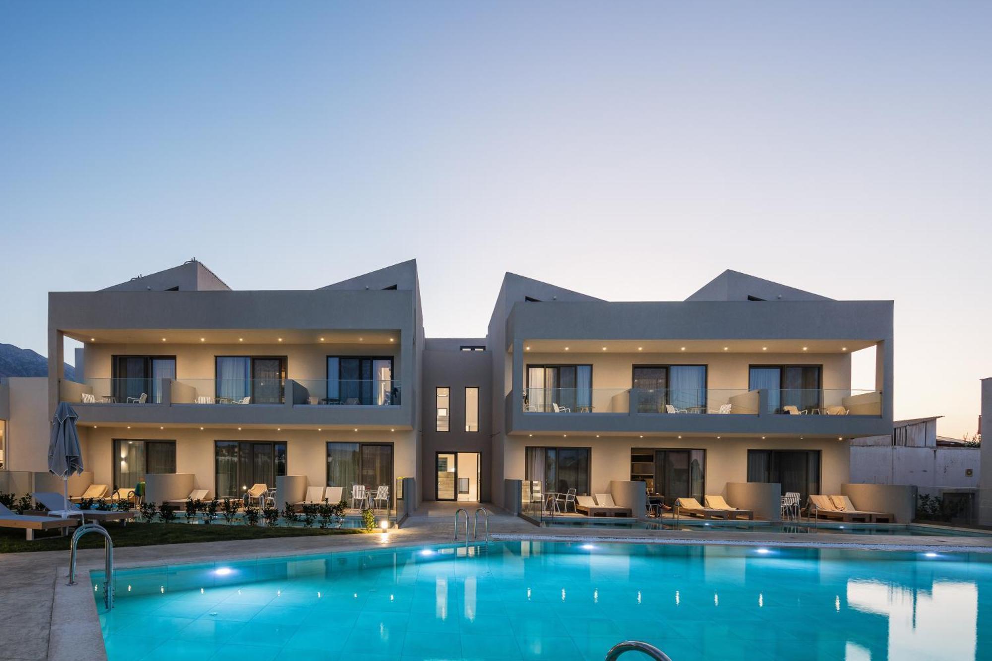 Nima Boutique Hotel (Adults Only) Paralia Kourna Exterior photo