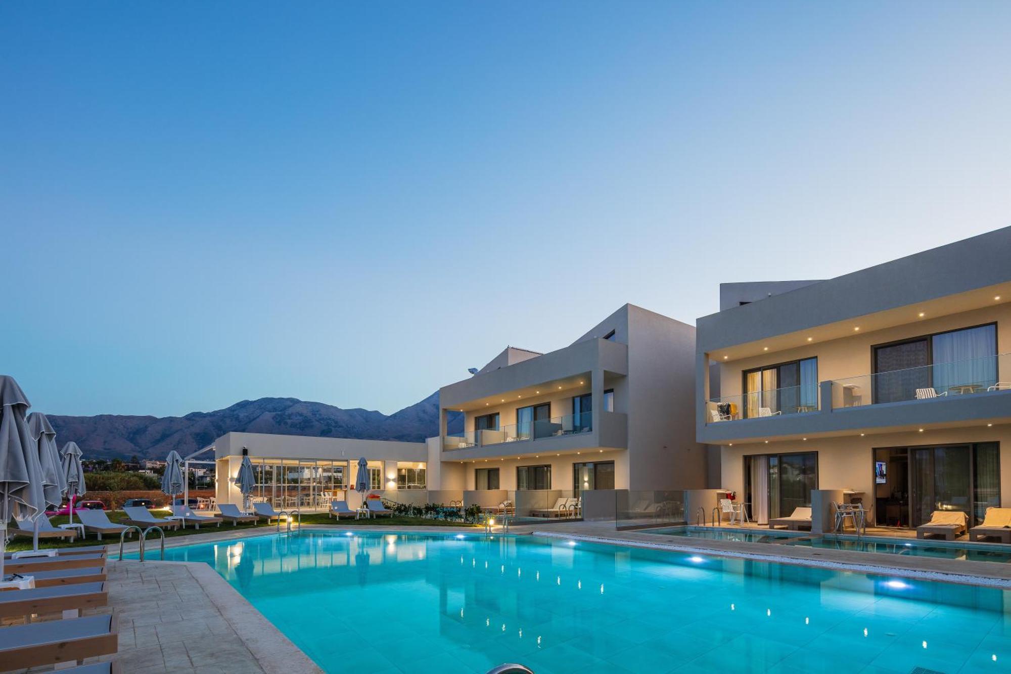 Nima Boutique Hotel (Adults Only) Paralia Kourna Exterior photo